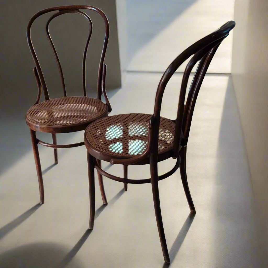 pair of Thonet chairs