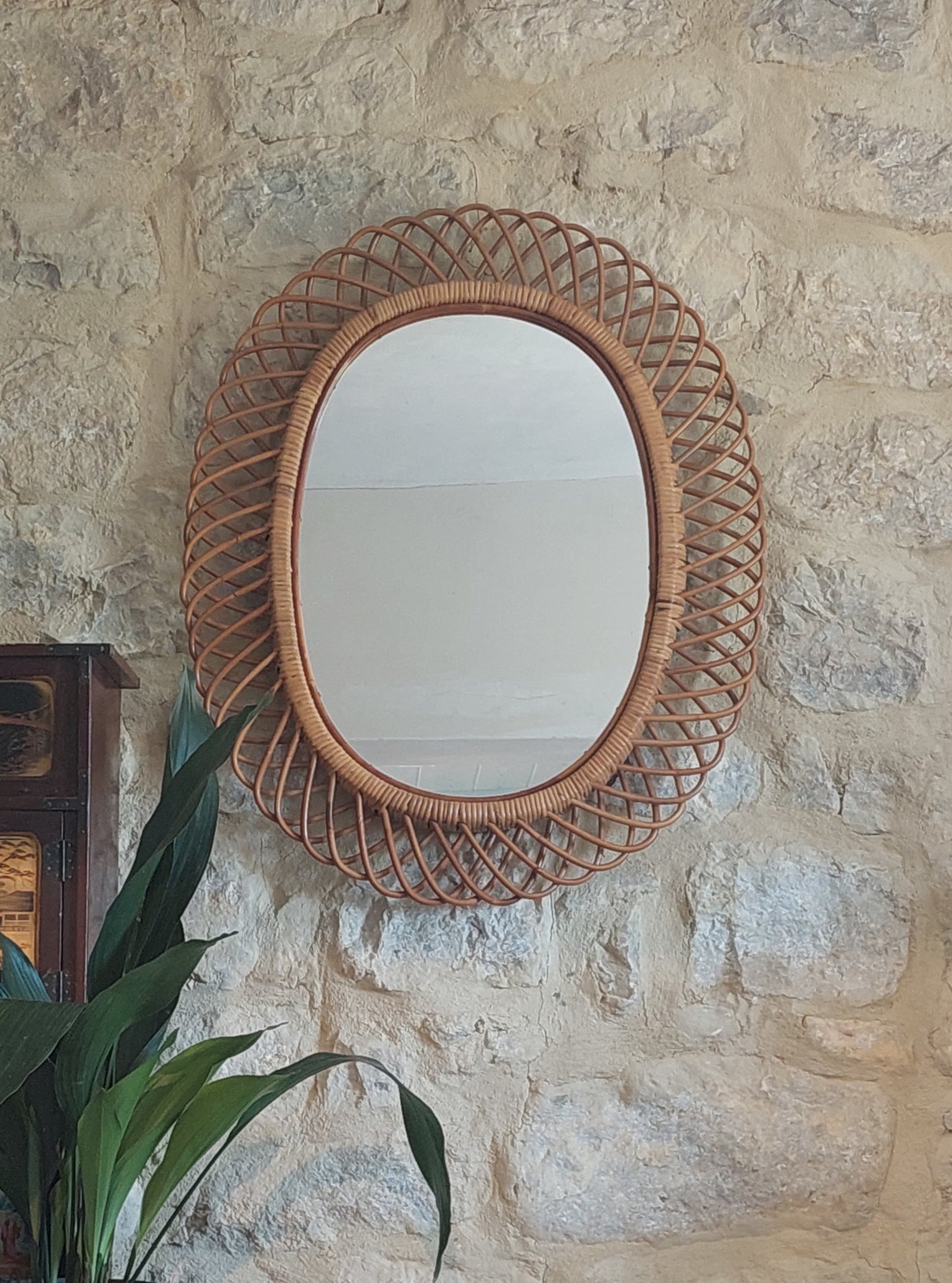 Franco Albini Oval Mirror