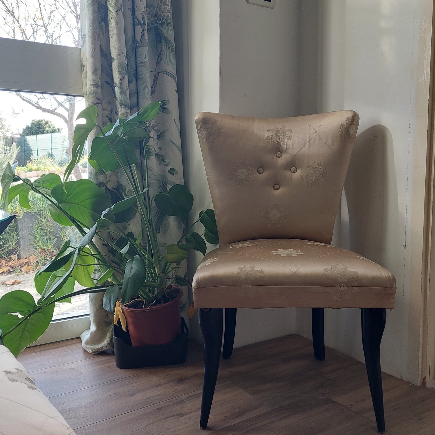 Armchair and Footrest