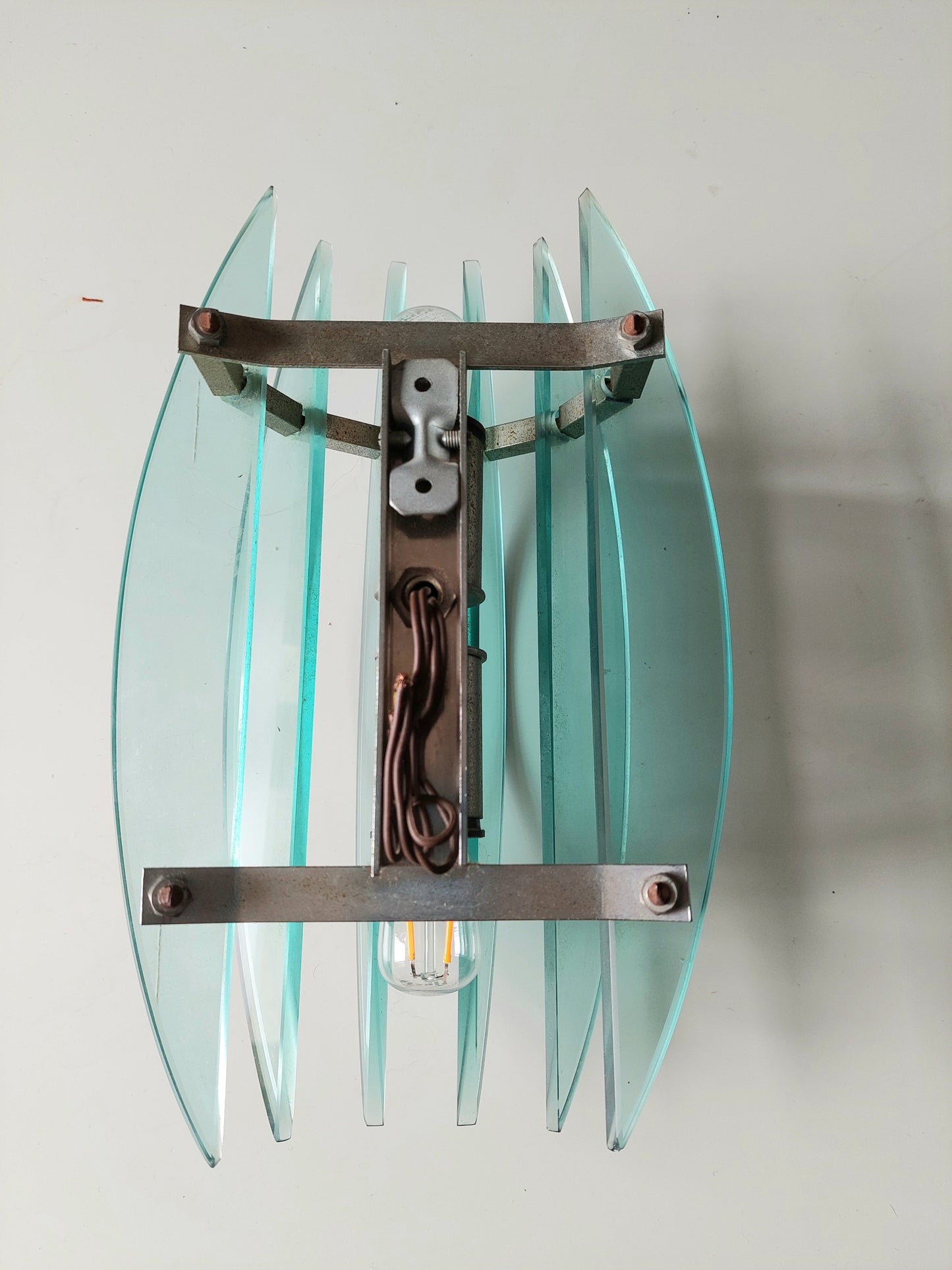 Pair of Mid Century Italian Wall Lights by Veca SOLD