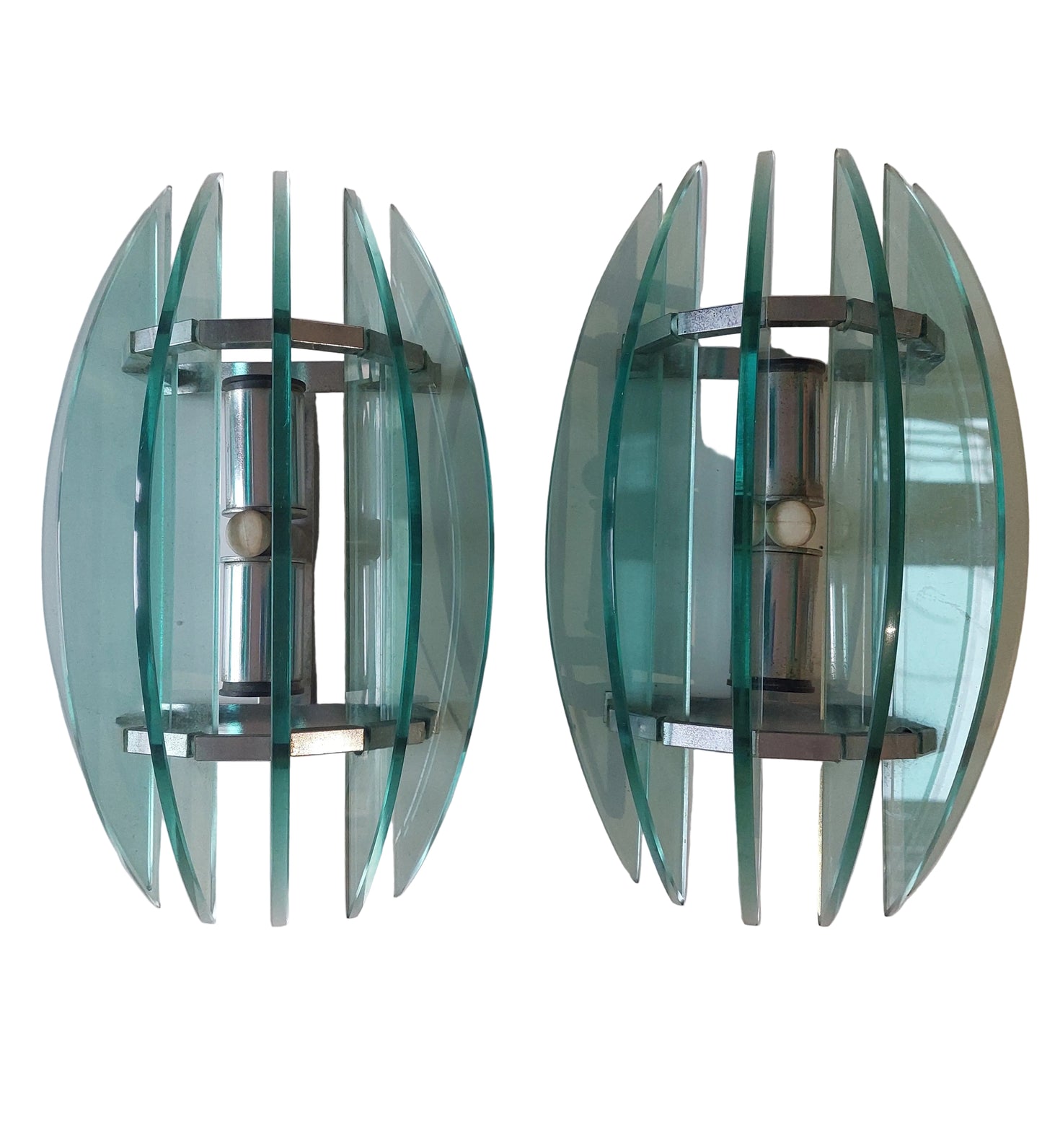 Pair of Mid Century Italian Wall Lights by Veca SOLD