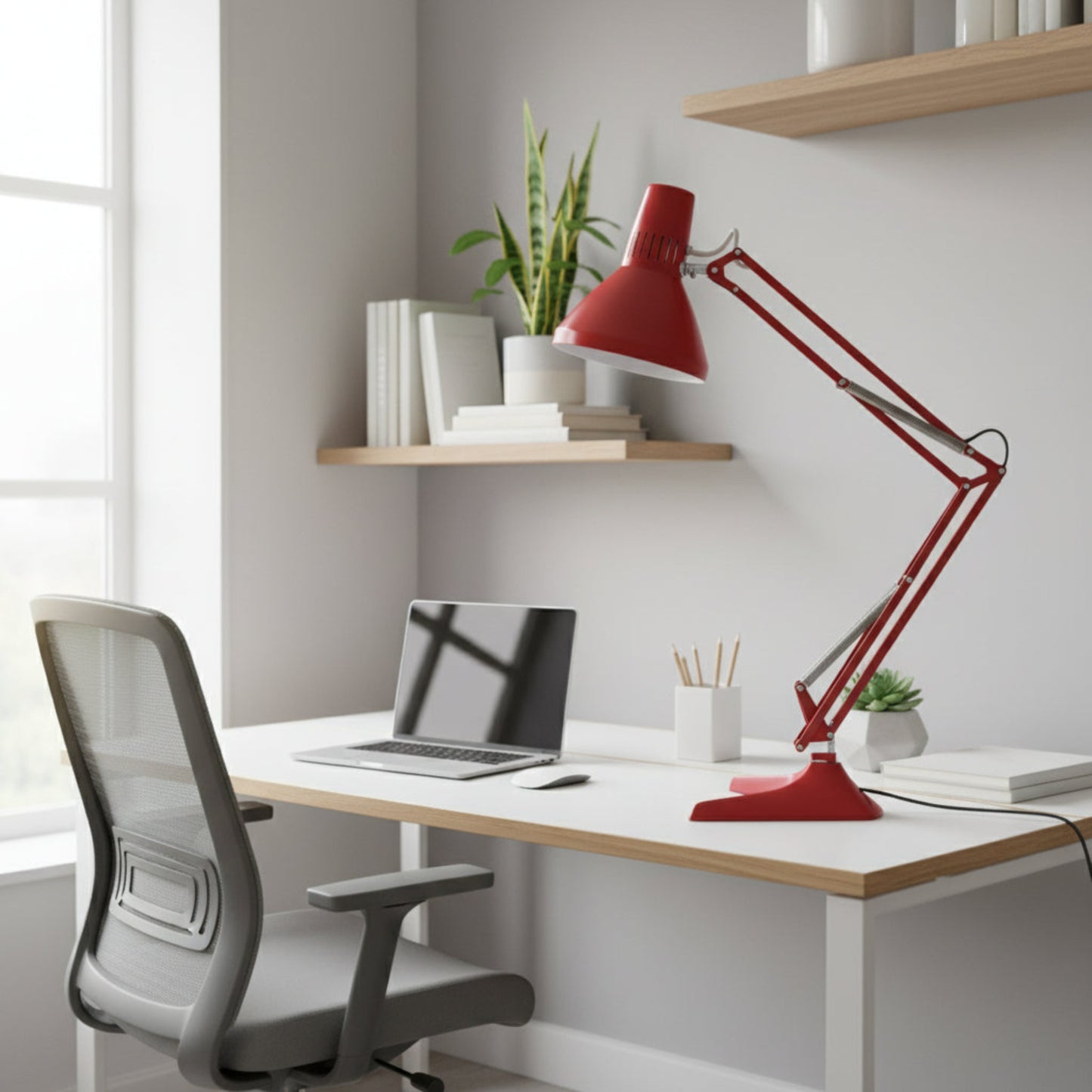Swedish Architect's Angle Lamp by Ledu 1960's