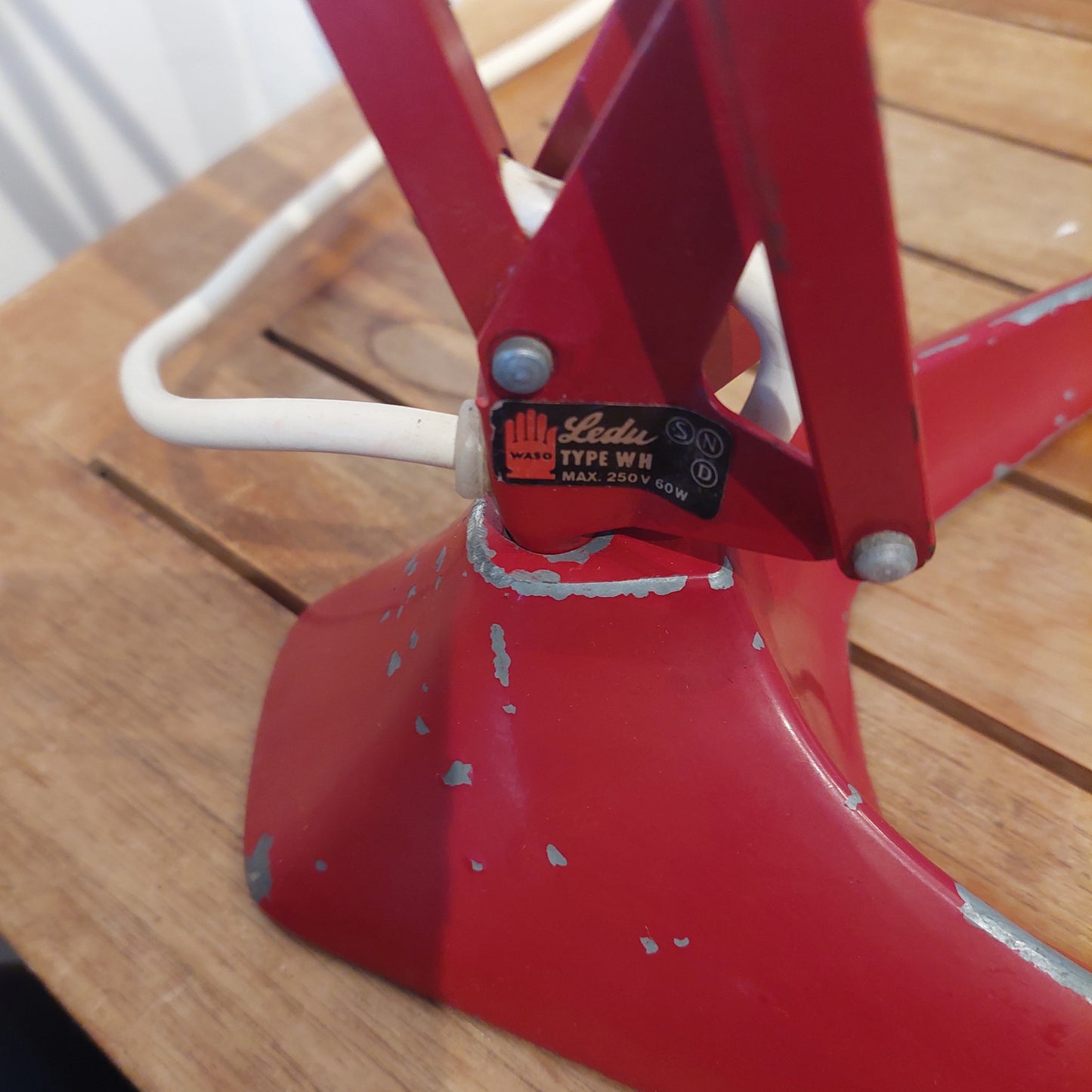 Swedish Architect's Angle Lamp by Ledu 1960's