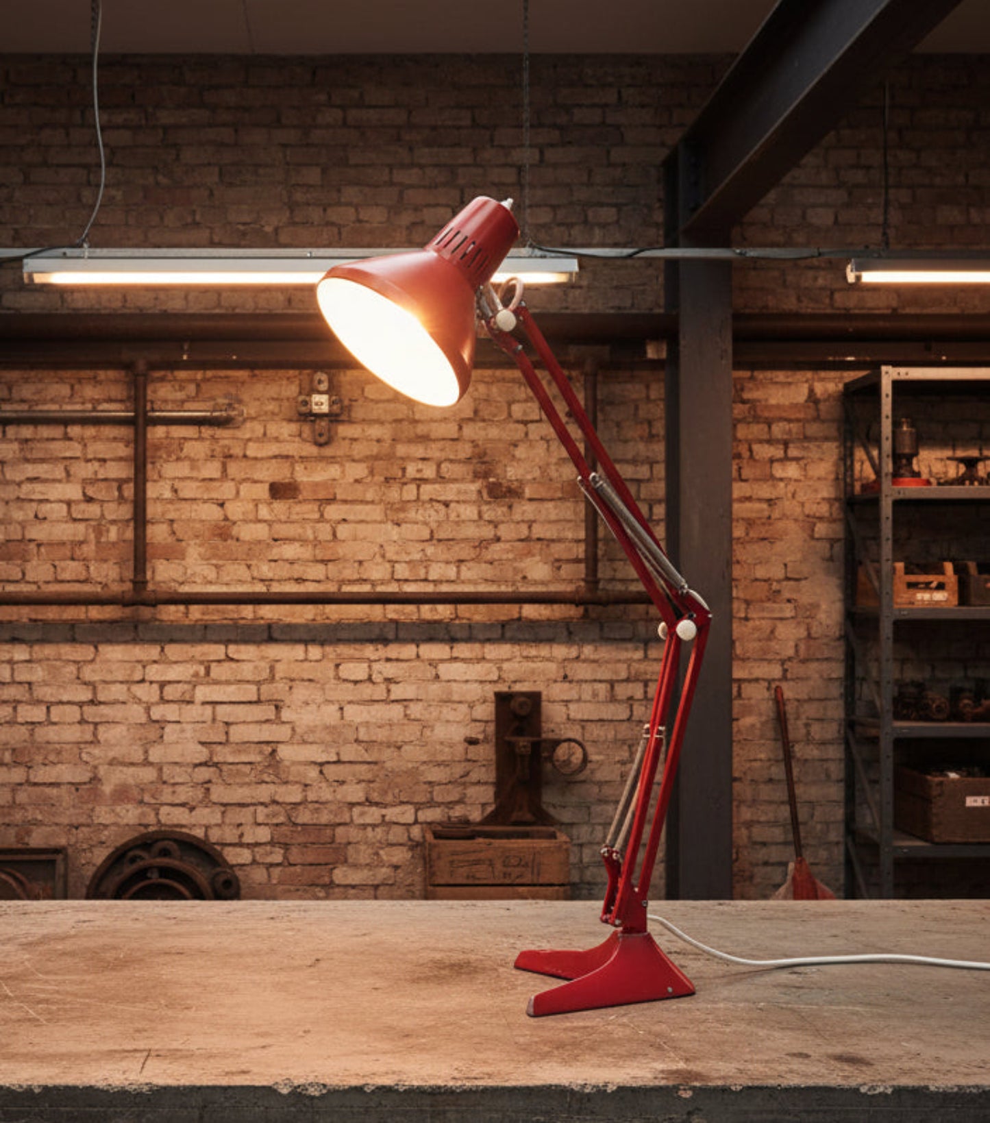 Swedish Architect's Angle Lamp by Ledu 1960's