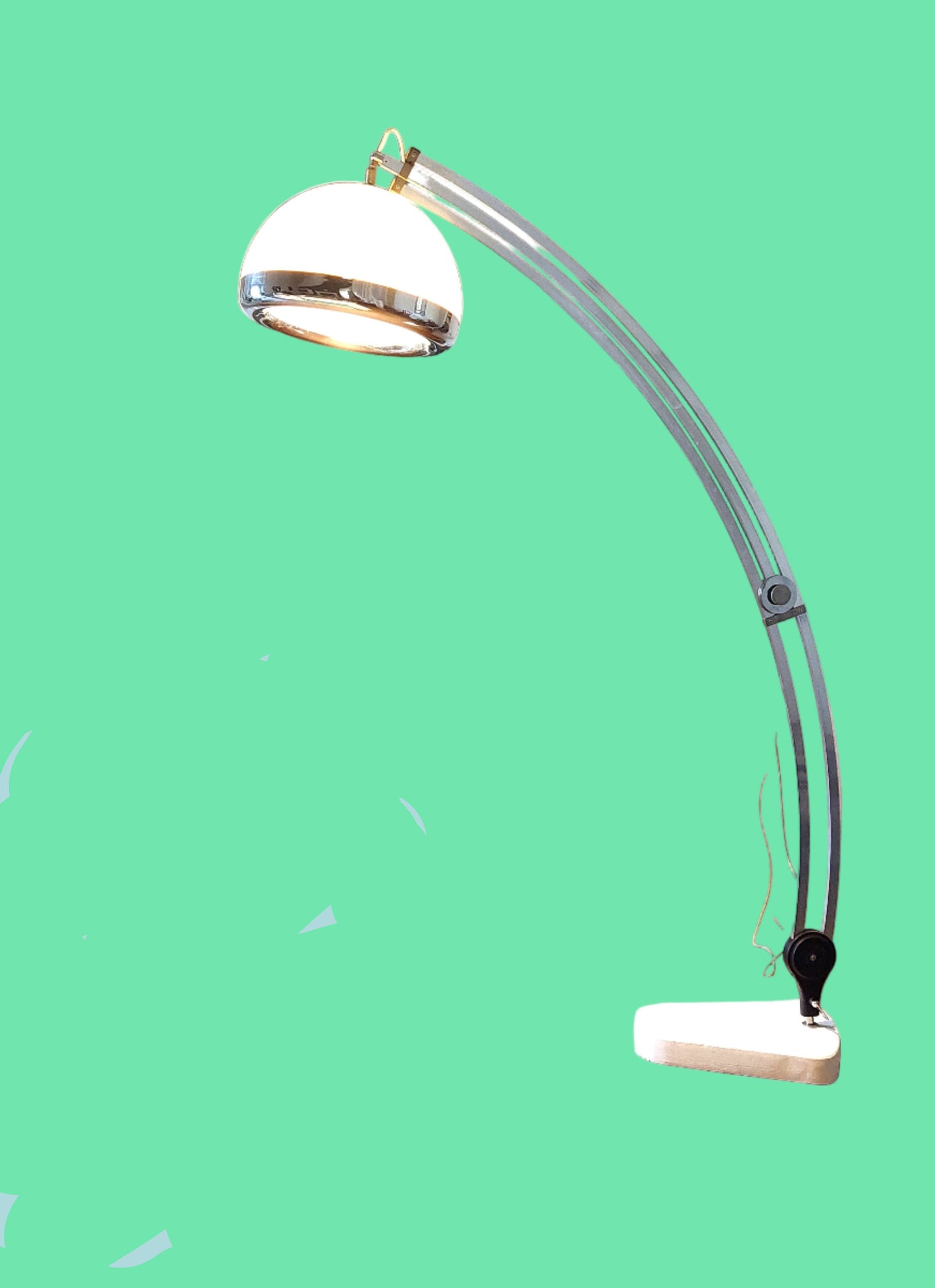 Mid century Italian Arc Lamp by Reggiani