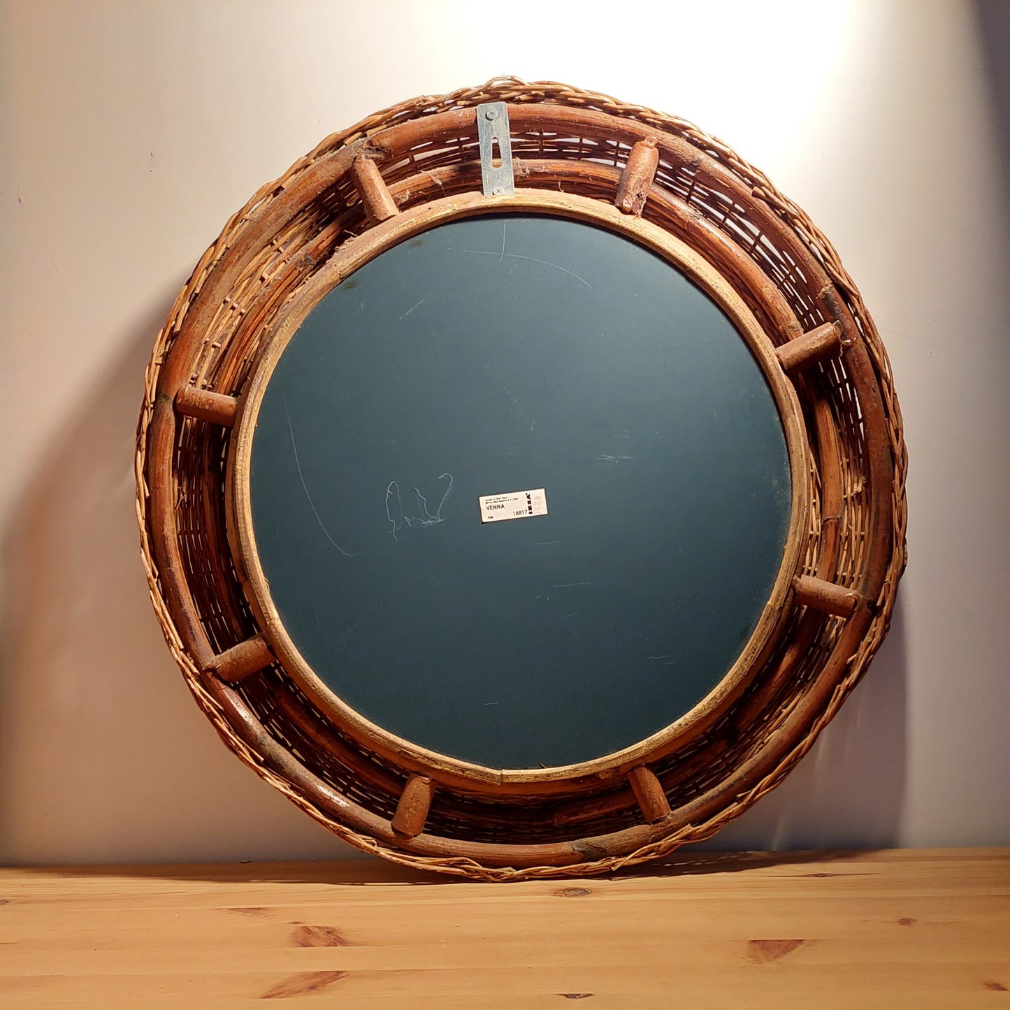 Cane Mid Century Ikea Mirror