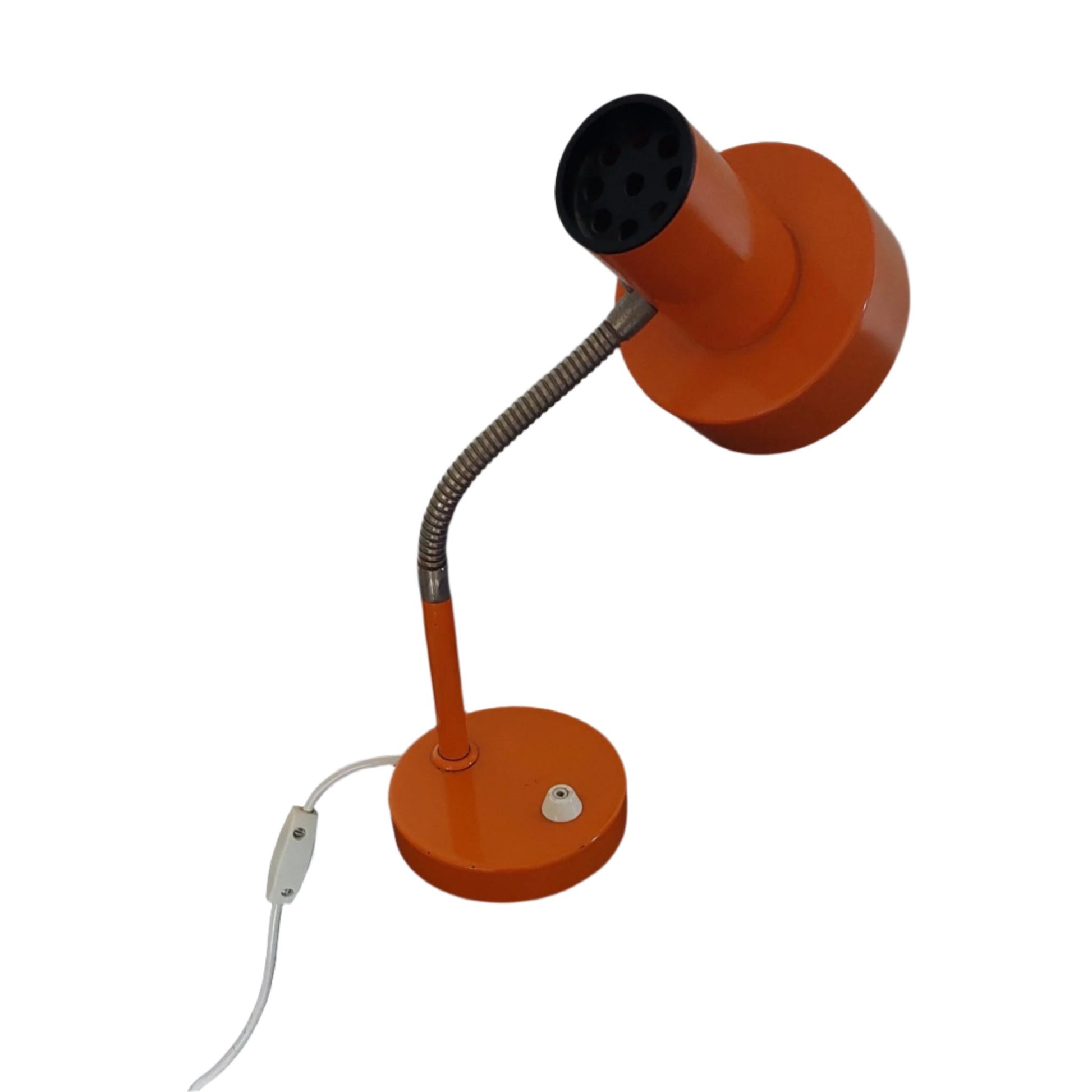 Orange Pifco 70's desk lamp