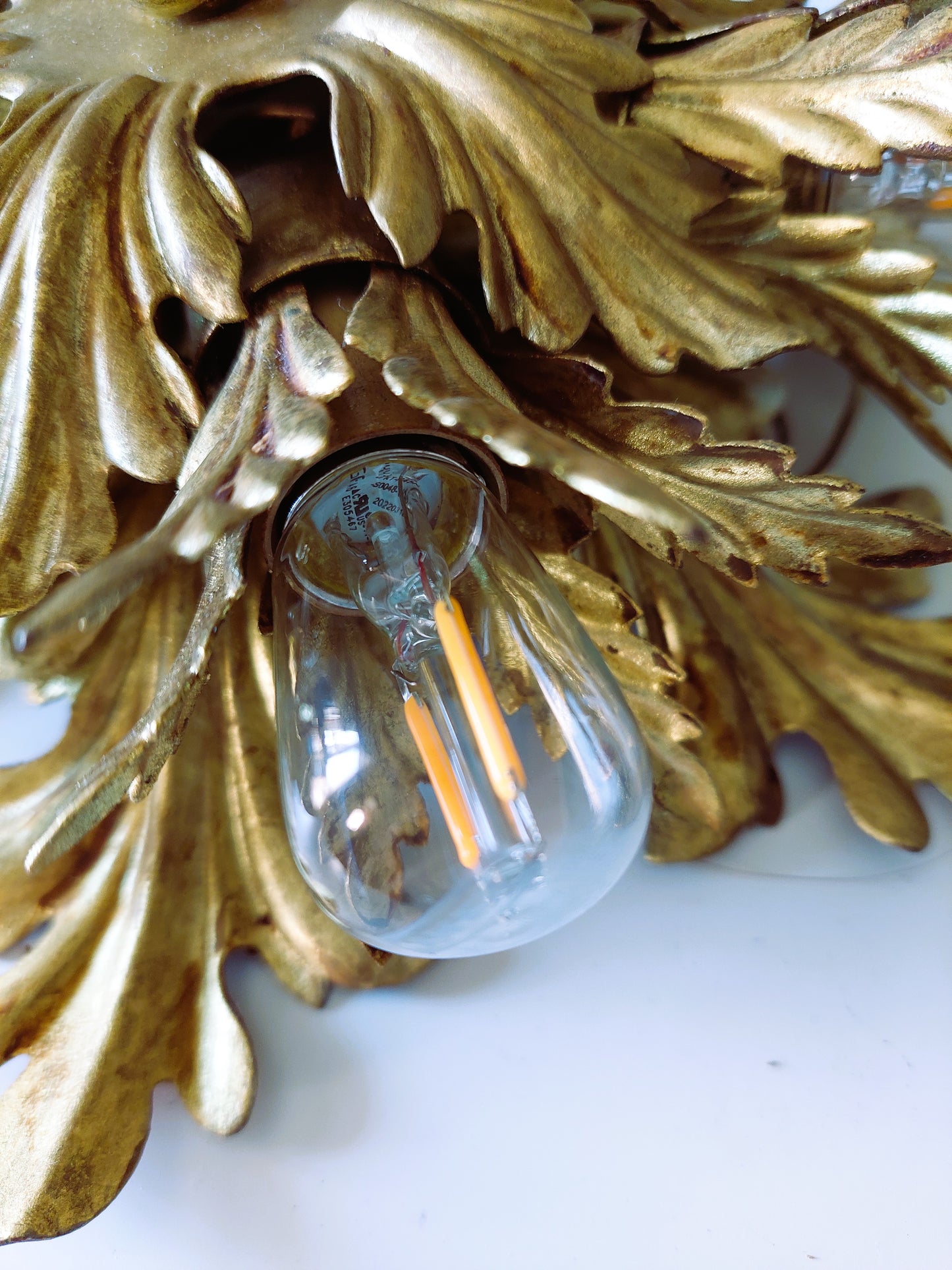 Banci Firenze  Hollywood Style Ceiling Light 1960's