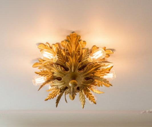 Banci Firenze  Hollywood Style Ceiling Light 1960's