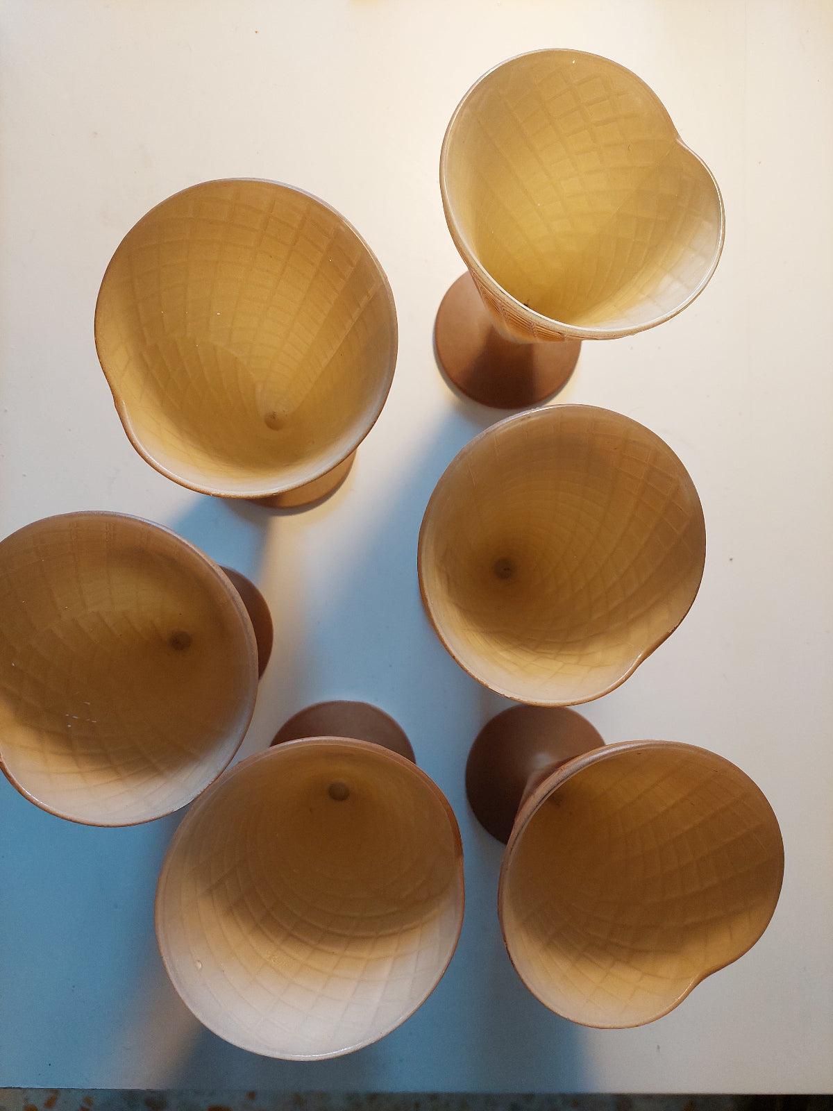Set of  6 Glass Italian Sunday Dishes