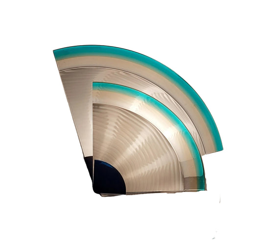 Milan Memphis  Italian Murano Wall Light by  Leucos 1970