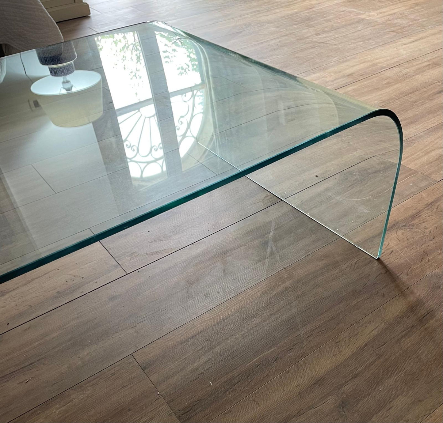 Italian Waterfall End Coffee Table