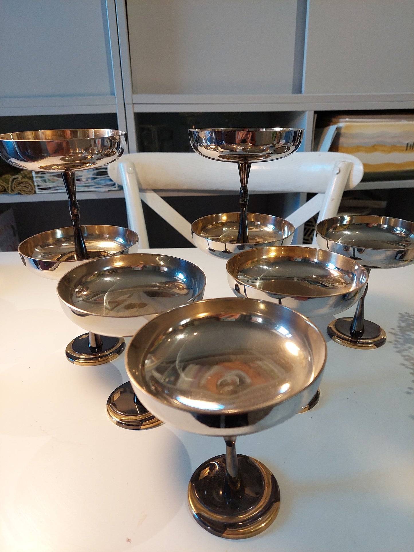 Gottinghen Italian gold plated chalices from the 1970's