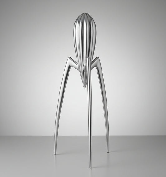 lemon squeezer on marble shelf