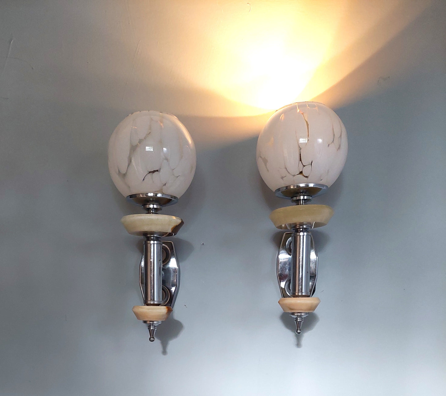 Pair of Wall Lamps