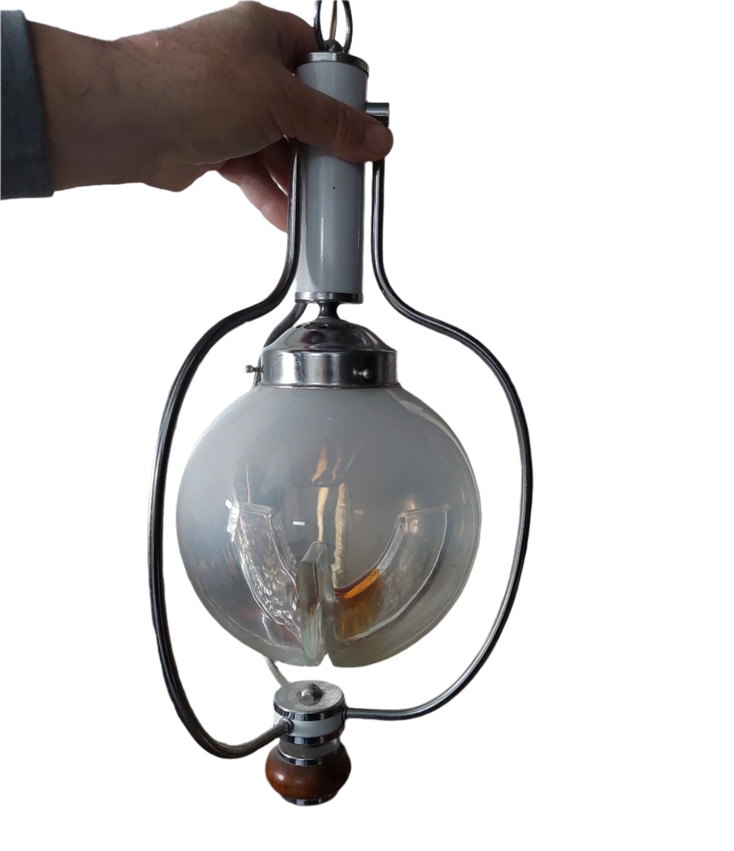 Ceiling Lamp by Mazzega anni 60 designed by Toni Zuccheri
