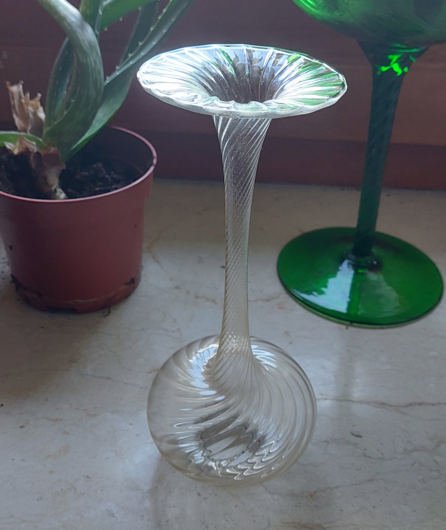 La Murrina Candlestick in Murano glass.