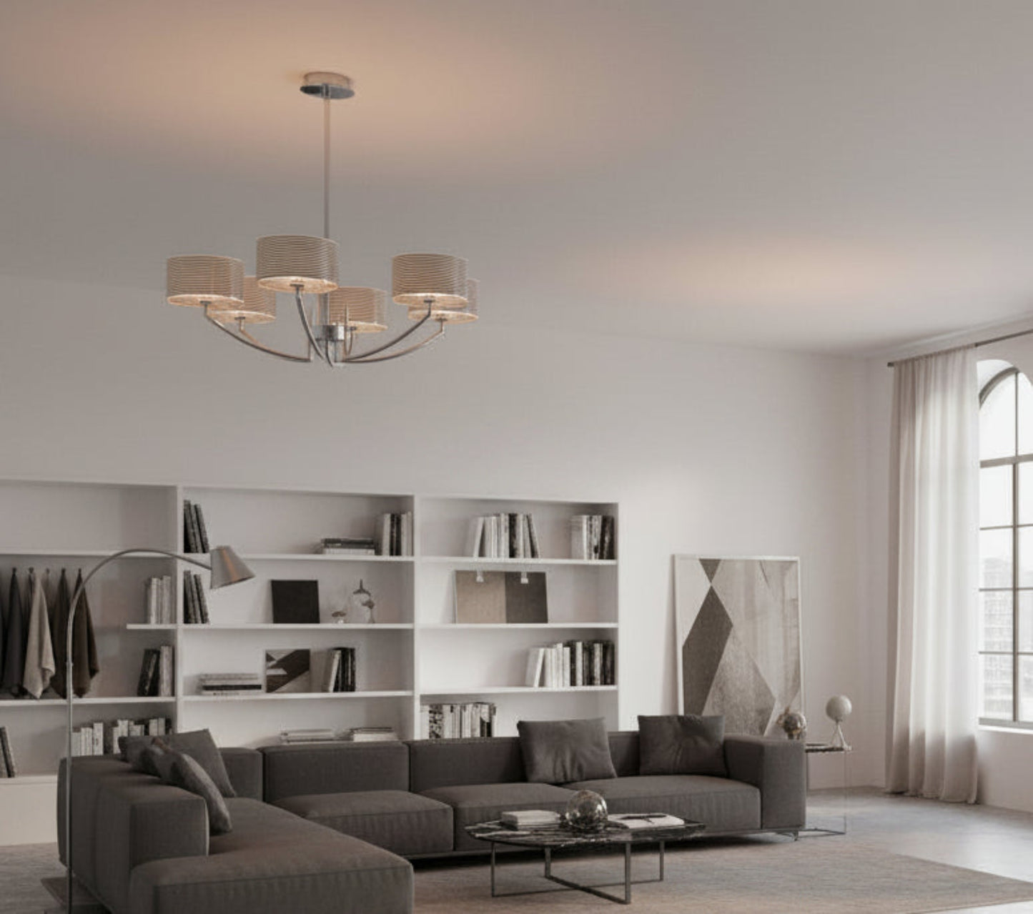 Modern Spage Age Style  Italian Ceiling Lamp