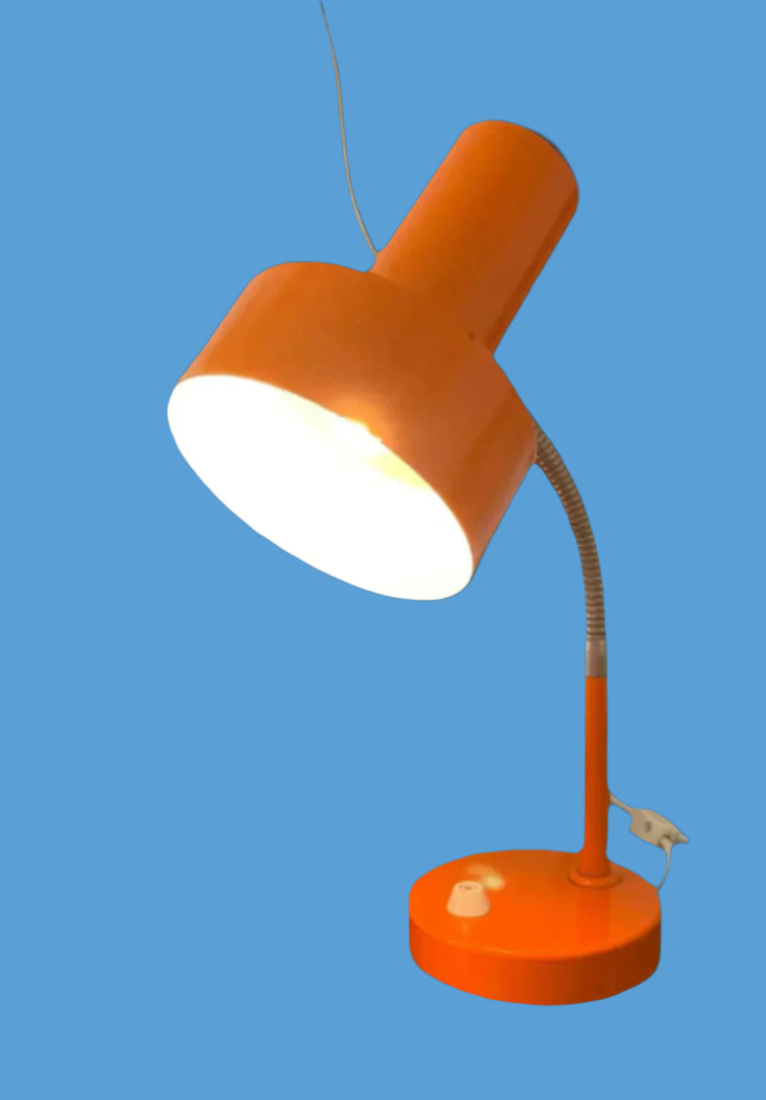 Pifco Orange  Mid Century Desk Lamp SOLD