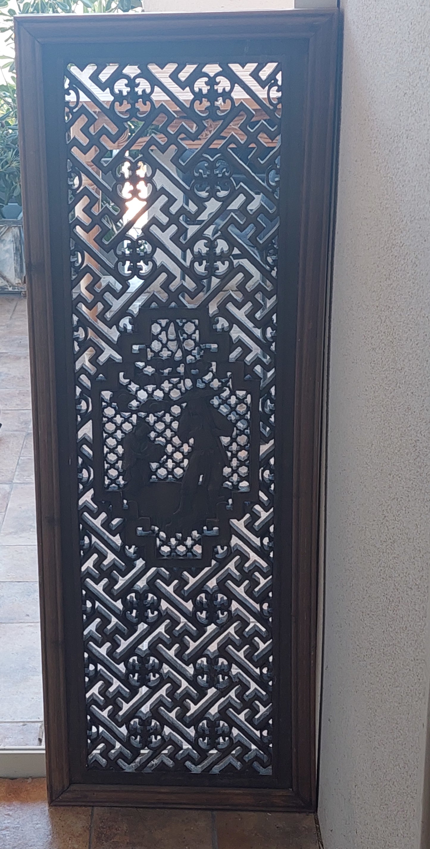 A Pair of Qing Dynasty Chinese Window Panels