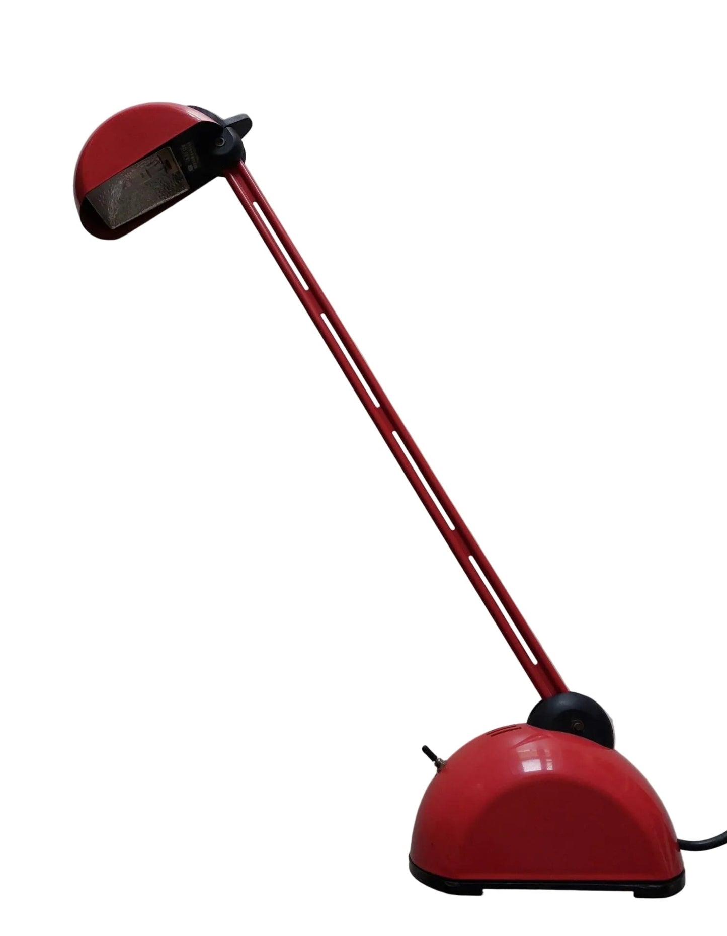 Italian Postmodern Red Desk Lamp