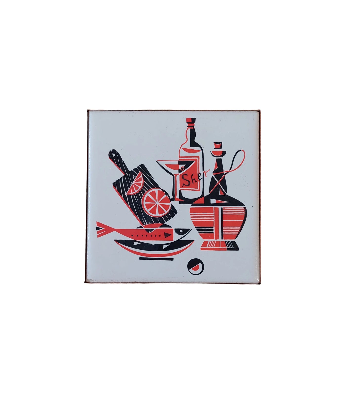 Retro Mid century Cheese board