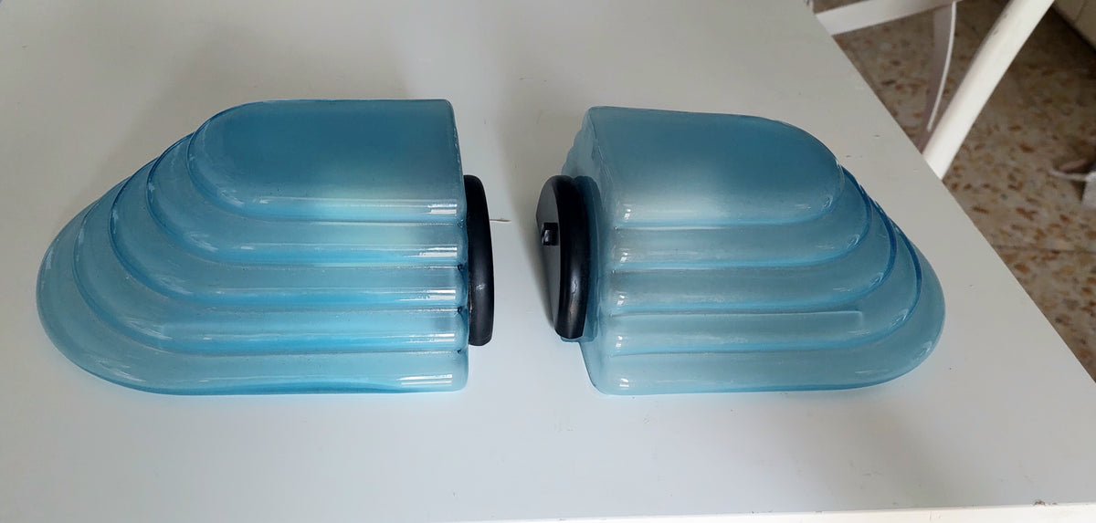 Mazzega Murano Italian Wall Lights 70's
