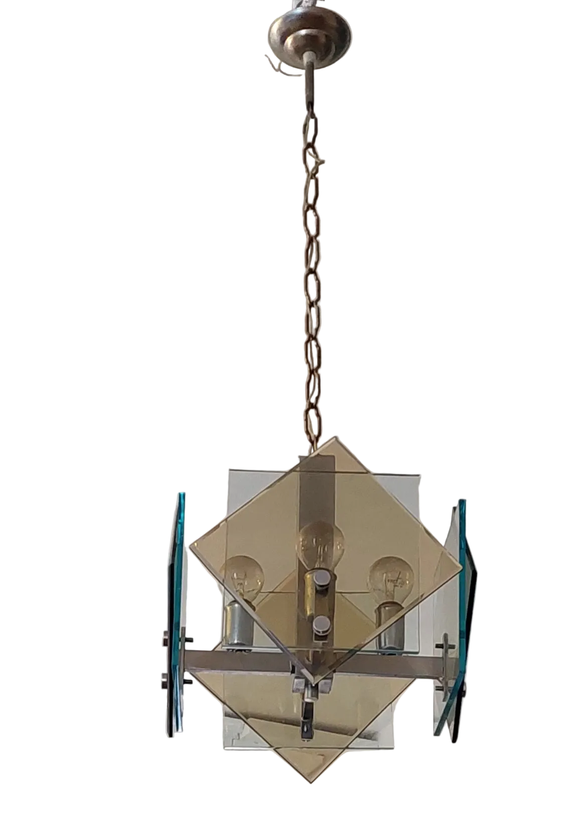Mid Century Pendant Light by Fontana Arte