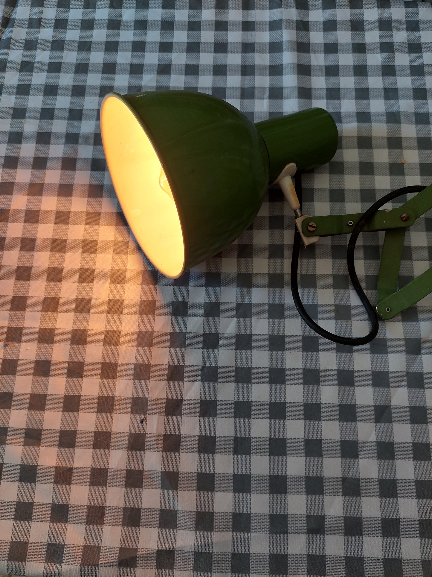 1940's Industrial Scissor Wall Light
