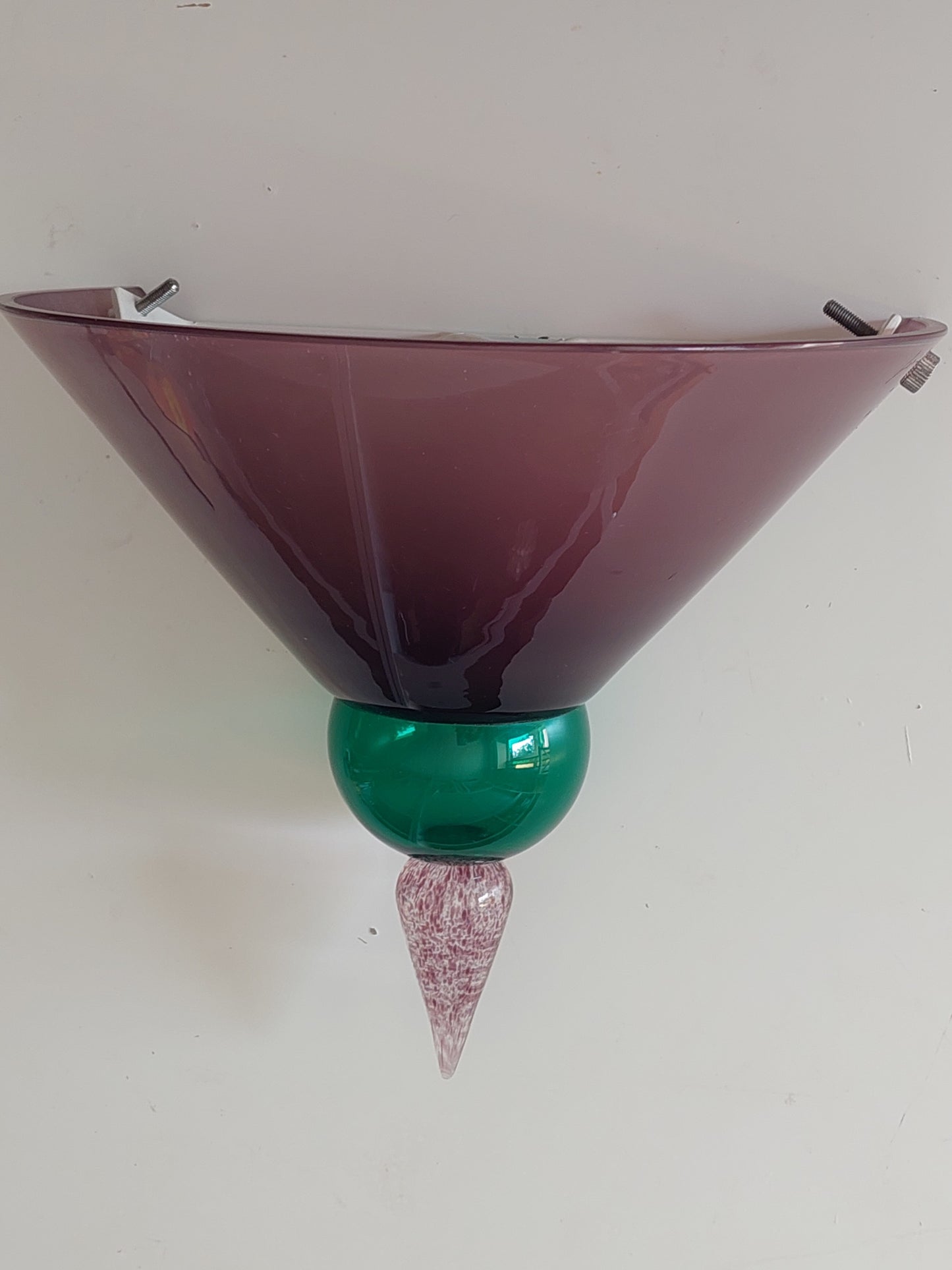 Cedenese  Murano  1970's Wall Light