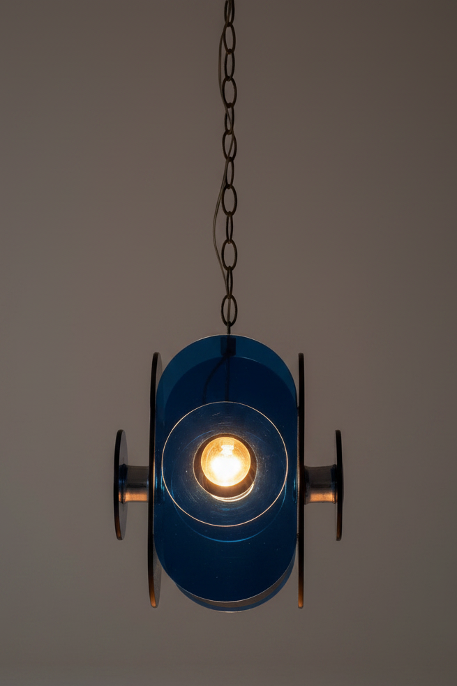 Arte Linea Blue Pendant Lamp
