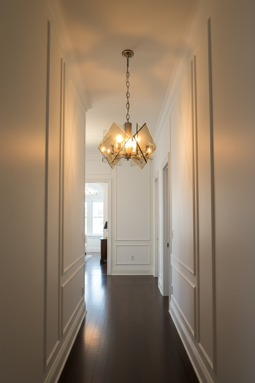 Mid Century Pendant Light by Fontana Arte