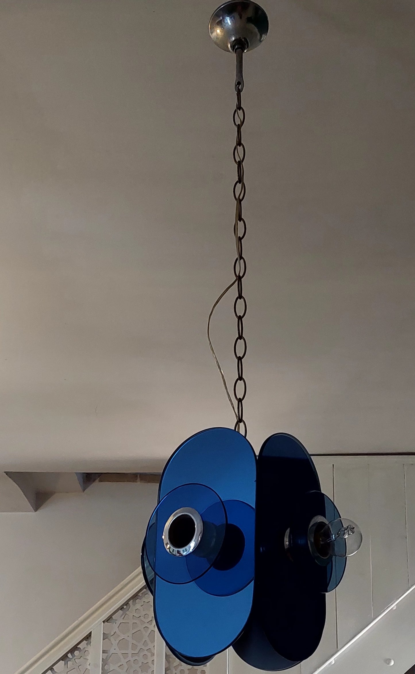 Arte Linea Blue Pendant Lamp