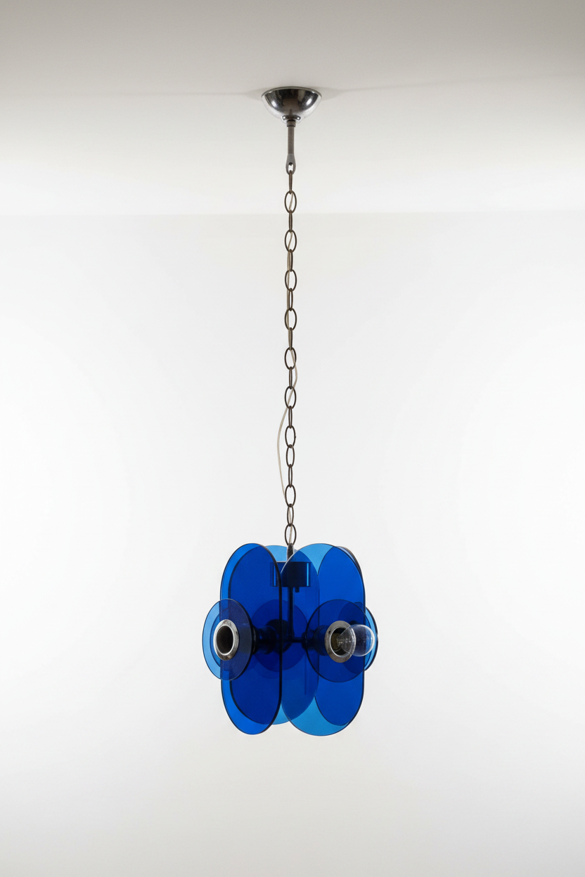 Arte Linea Blue Pendant Lamp