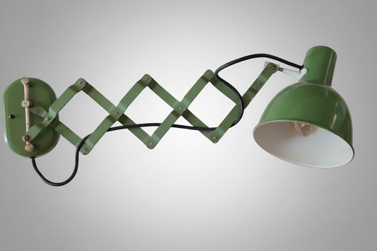 1940's Industrial Scissor Wall Light SOLD