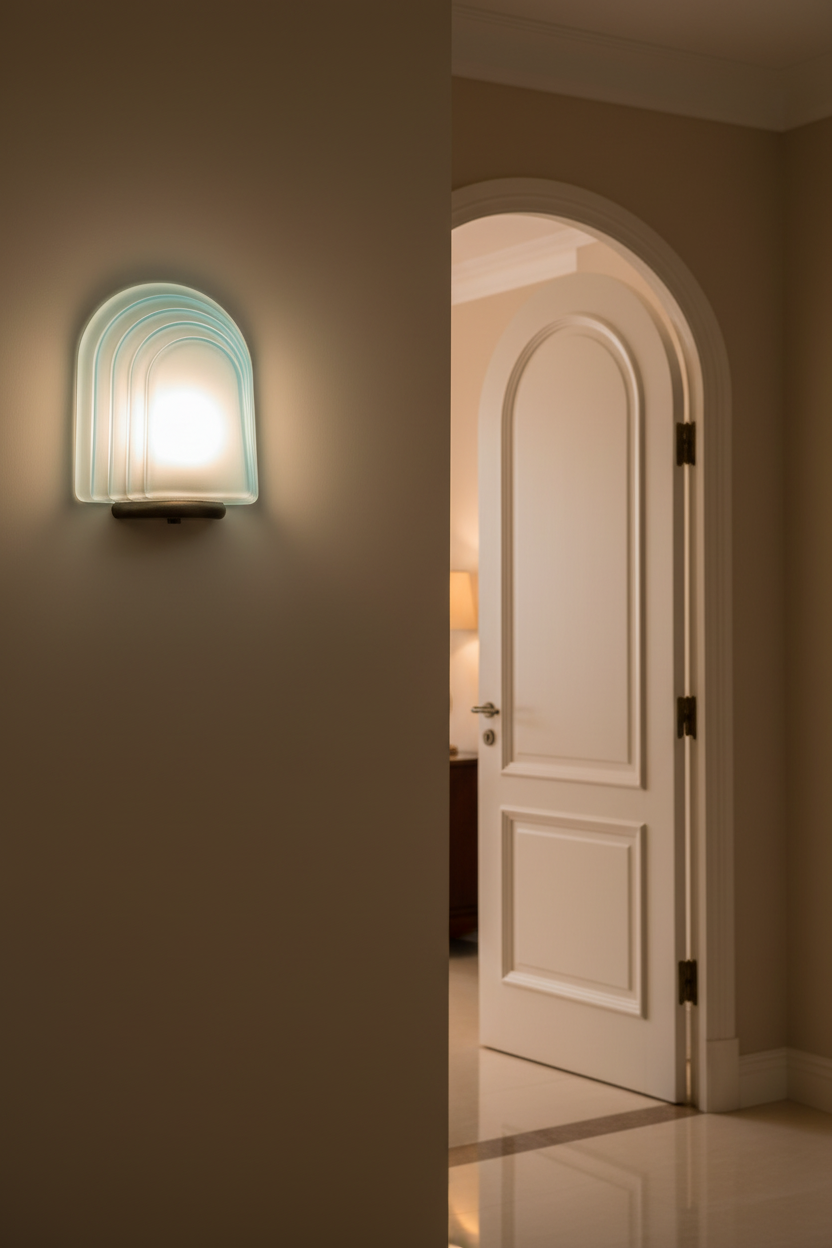 Mazzega Murano Italian Wall Lights 70's