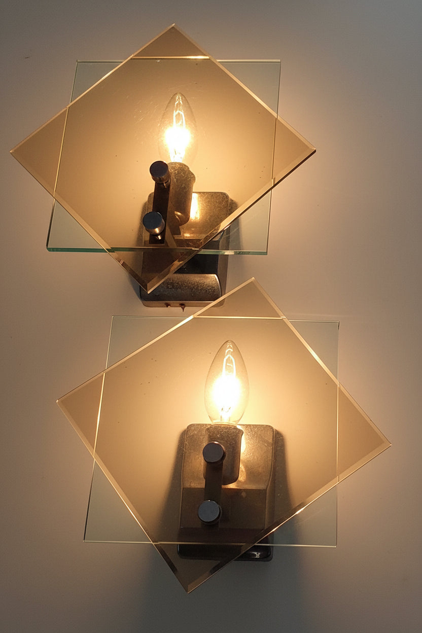 Fontana Arte Italian Wall Lights