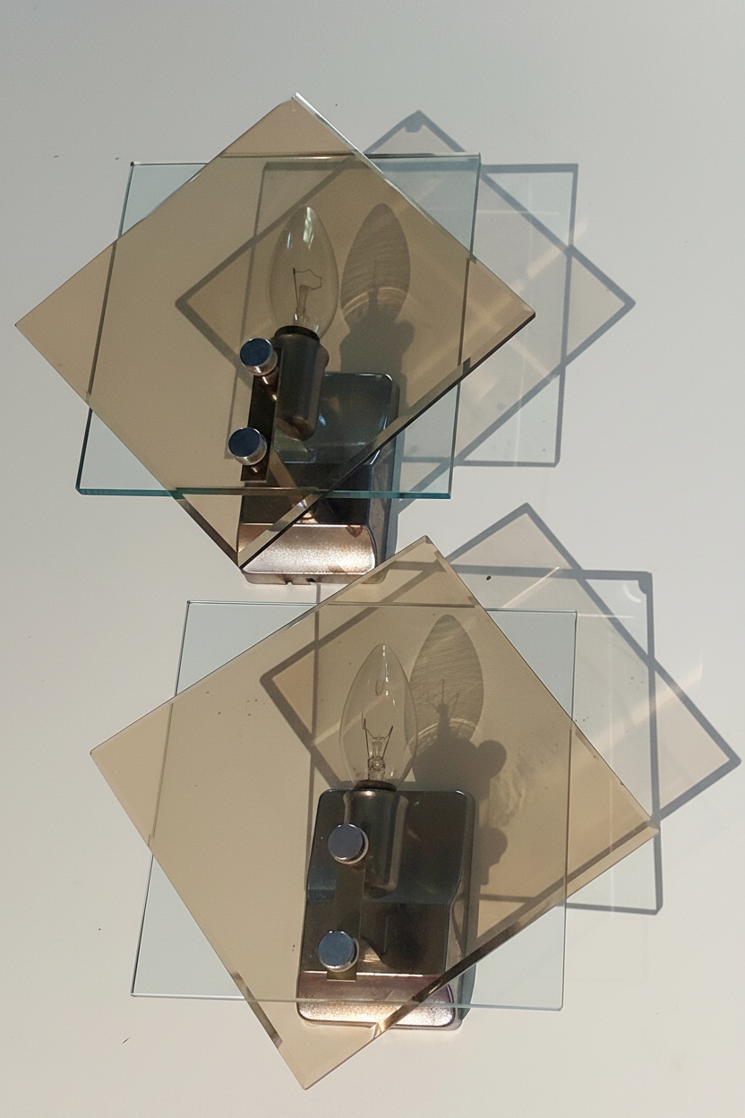 Fontana Arte Italian Wall Lights