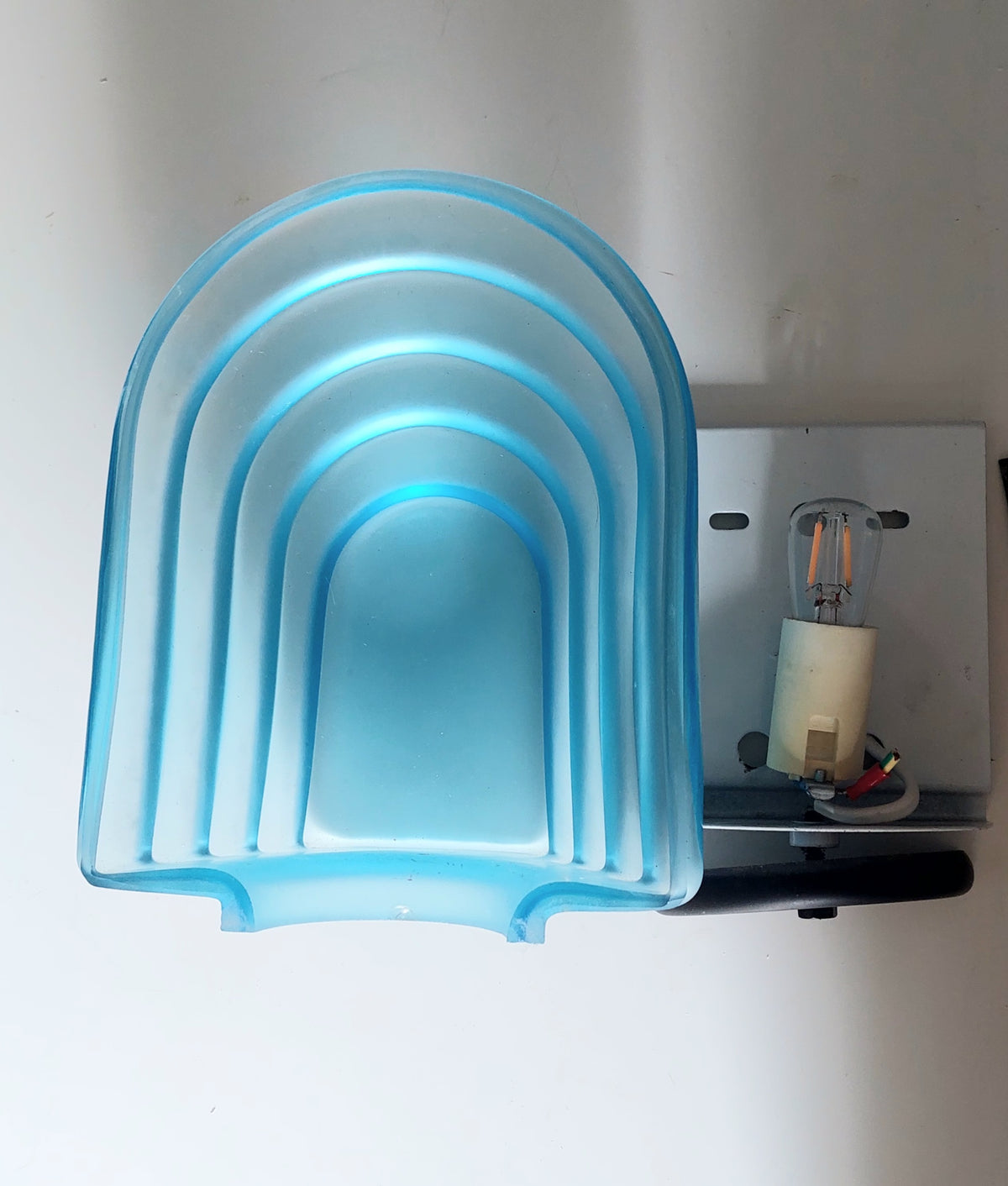 Mazzega Murano Italian Wall Lights 70's