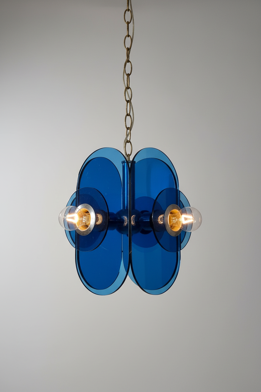 Arte Linea Blue Pendant Lamp