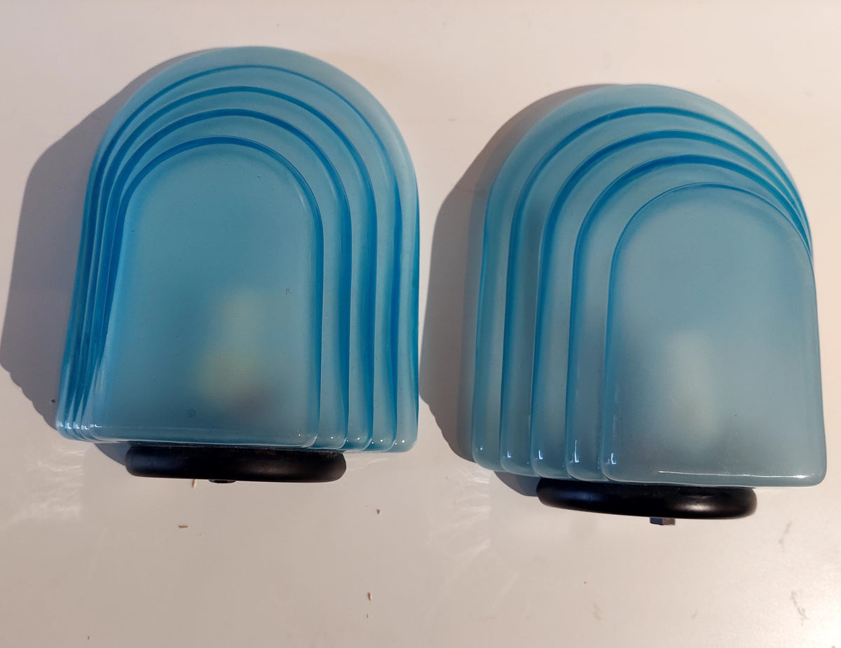 Mazzega Murano Italian Wall Lights 70's