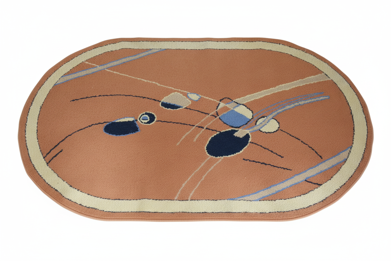 Small Oval Carpet from the 1950's