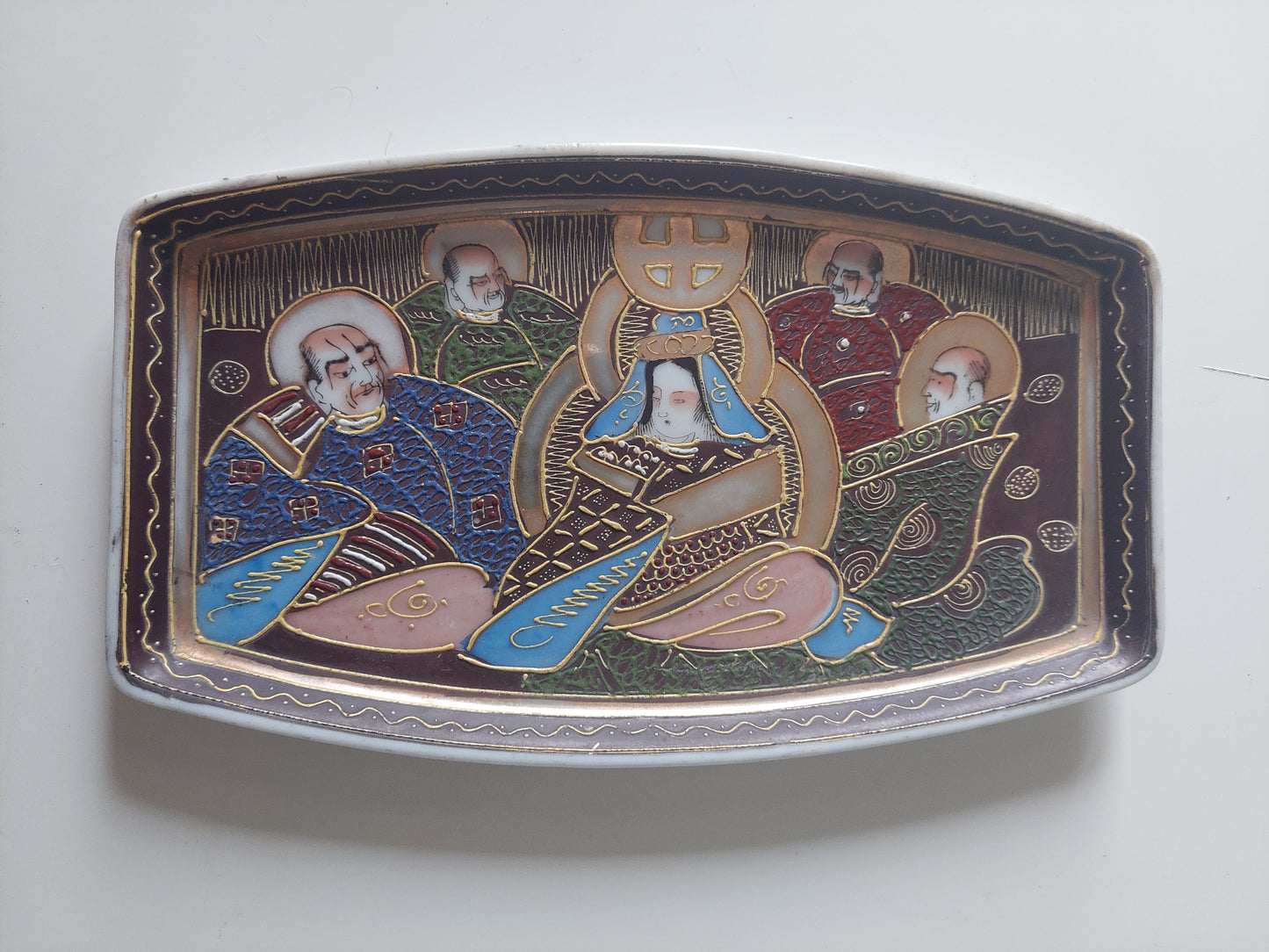 Satsuma Ware Japanese Desk Set