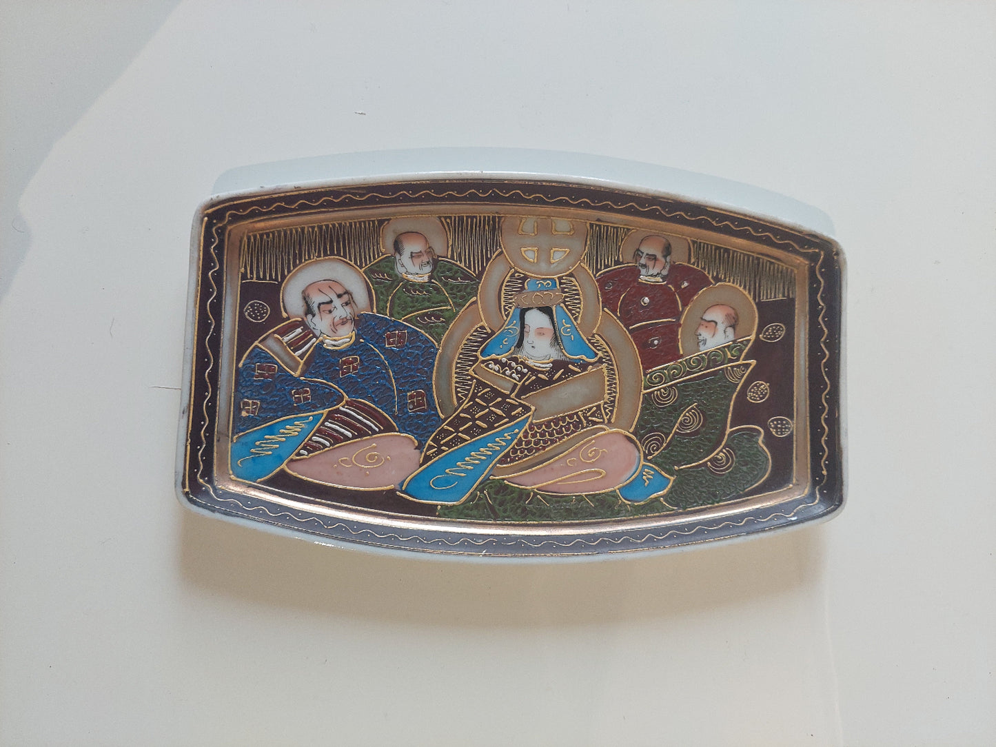 Satsuma Ware Japanese Desk Set