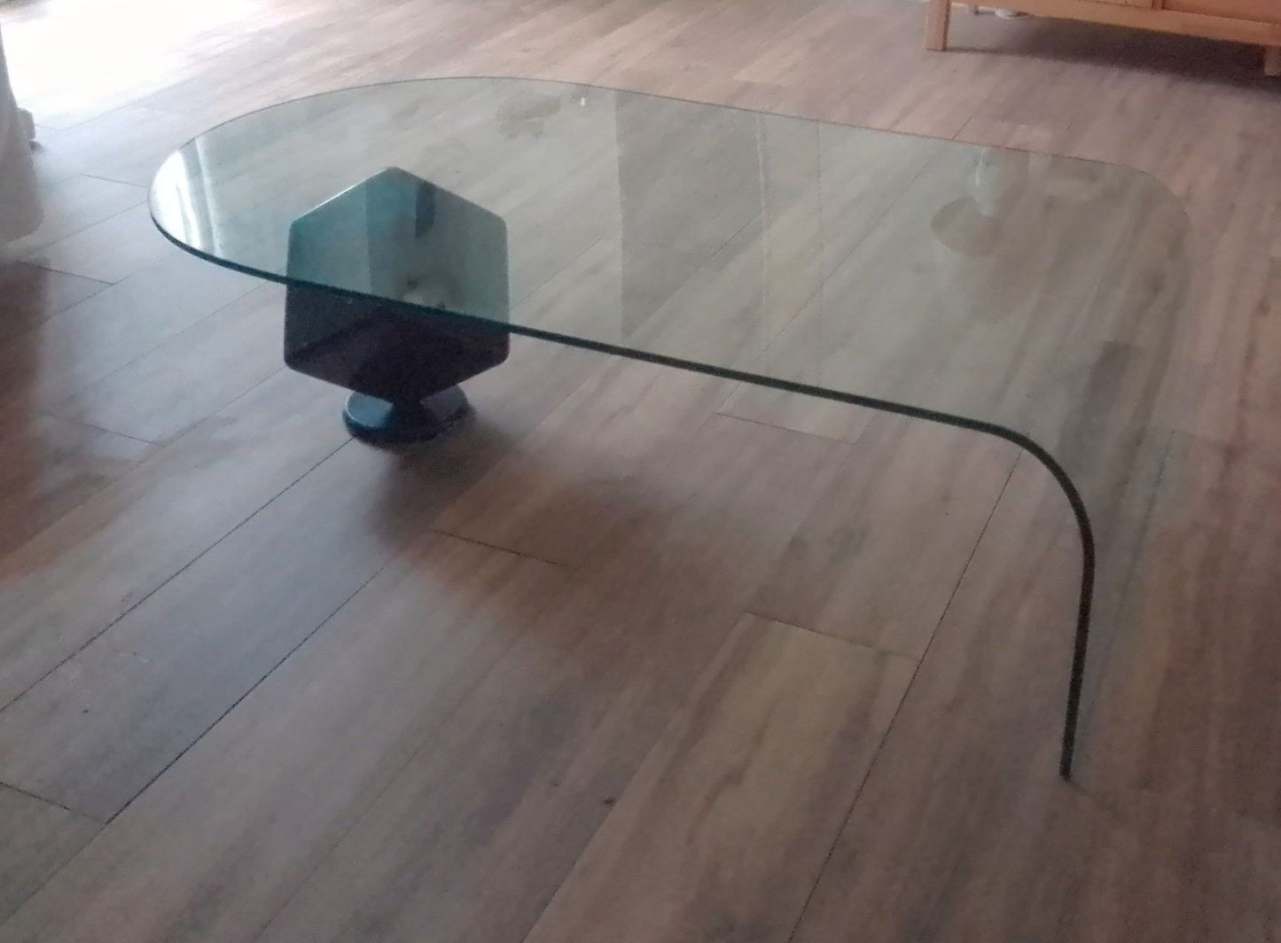 Italian Waterfall End Coffee Table