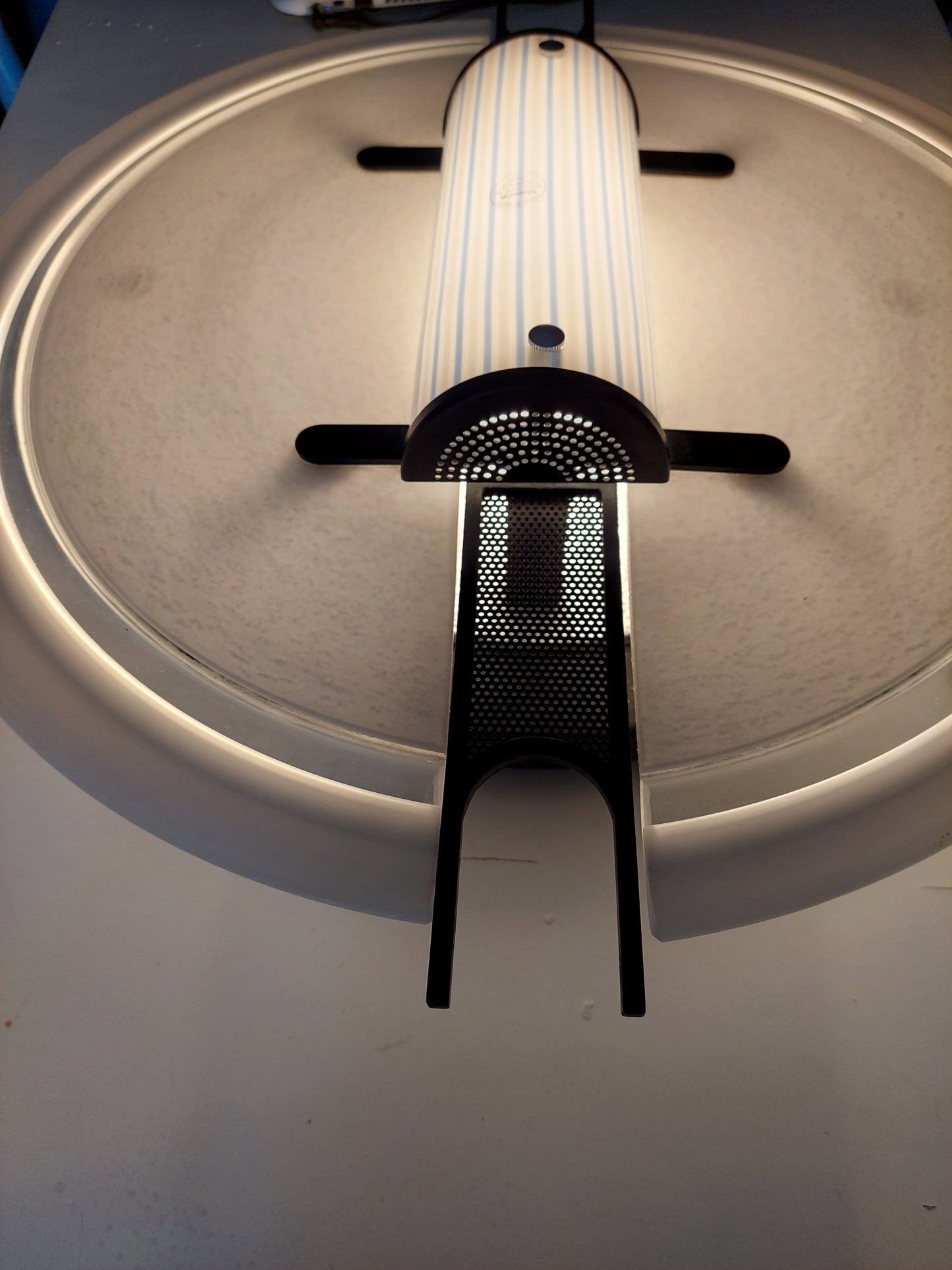 Space Age Post Modern  Italian Ceiling Lamp