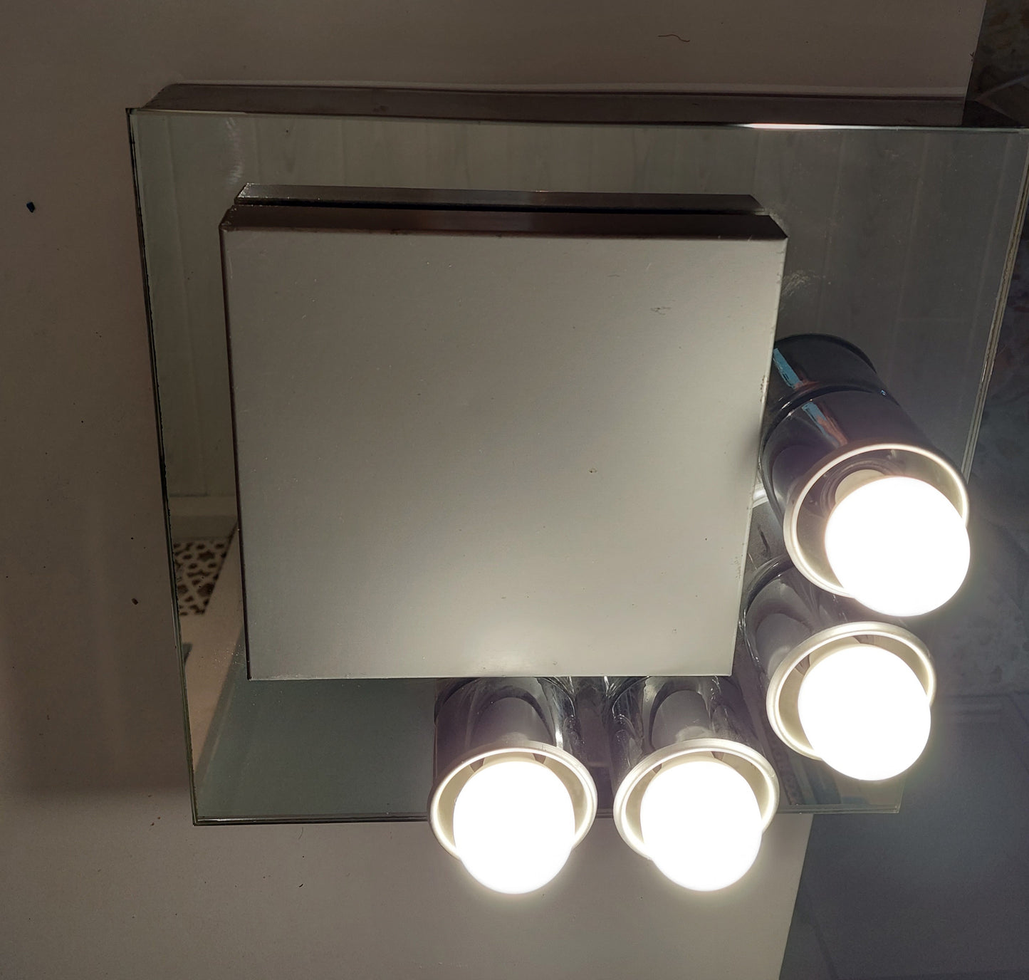mid century  wall or ceiling light